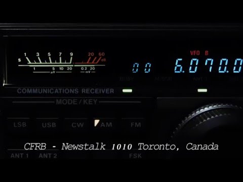 CFRX Toronto News Talk 1010 6070 kHz