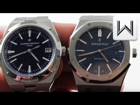 Vacheron Constantin Overseas vs. Audemars Piguet Royal Oak (4500V/110A-B128) (15400ST.OO.1220S)