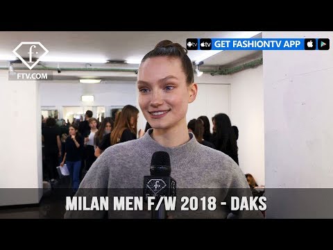 Daks Milan Men Fashion Week Fall 2018 Daks Britain in the 60's Collection | FashionTV | FTV