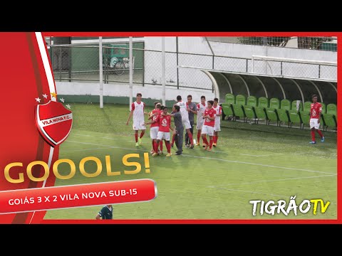 SUB-15: Goiás 3 x 2 Vila Nova