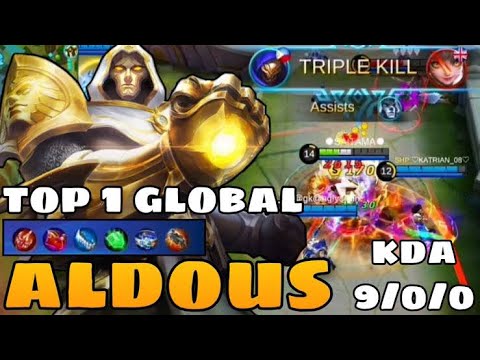 GAMEPLAY ALDOUS | ALDOUS FULL DAMAGE | MOBILE LEGENDS INDONESIA