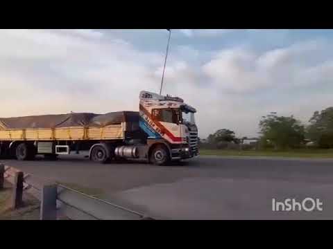 CAMIONES EN RN19 , SAN FRANCISCO , CORDOBA , ARGENTINA , VIDEO 270 . SUSCRIBITE !!
