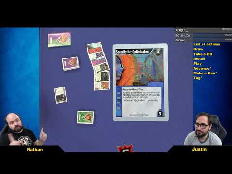 Card Game Necromancy: Netrunner CCG(Original)