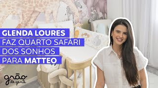 GLENDA LOURES MOSTRA CADA DETALHE DO QUARTO DE MATTEO 🦁🌿