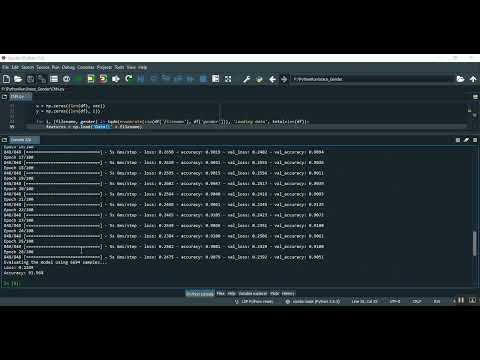 Voice Gender CNN Train Analyses in Python Projects