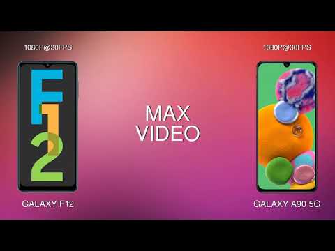Samsung Galaxy F12 vs Samsung Galaxy A90 comparison