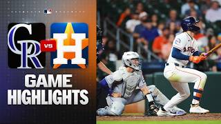Rockies vs. Astros Game Highlights (4/14/26) | MLB Highlights