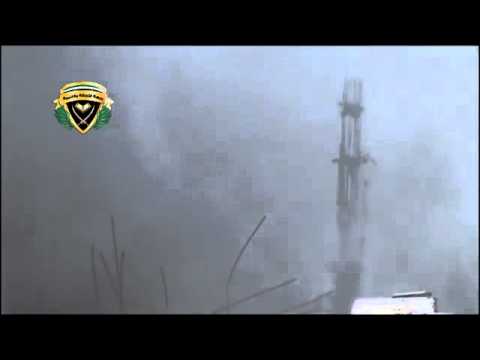 استهداف مقرات النظام من قبل لواء المرابطين في حي الموظفين في مدينة دير الزور