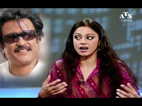 SHOBANA:  actress and classical dancer being interviewed by Dr. Shan Chandrasekar