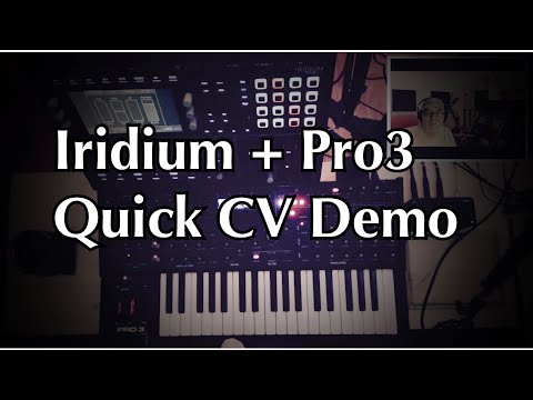 Iridium + Pro3 - Quick CV Demo