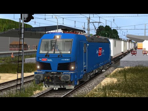 Trainz 12: Ruse - Shumen with freight train I Gorna Oryahovitsa - Shumen (Part 2/2)