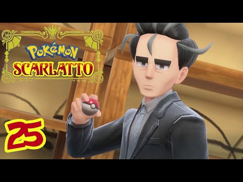 Pokémon Scarlatto - Capopalestra Ubaldo - 25 - Gameplay ITA