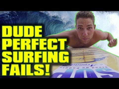 Dude Perfect Surfing FAILS!