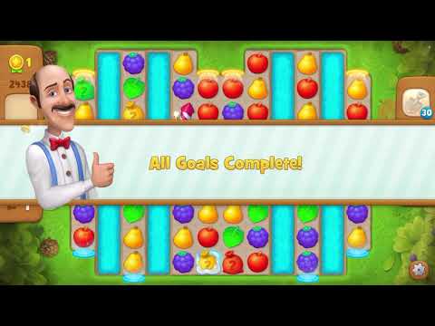 Gardenscapes Level 2438 With No Boosters - Swamp Adventure