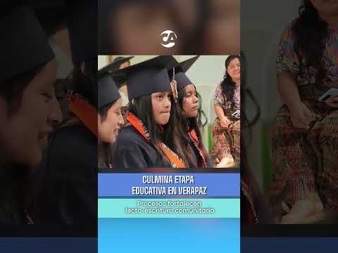 🎓 61 vecinos de San Cristóbal Verapaz concluyen la etapa de post-alfabetización