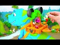 5 Minute Satisfying With Unboxing Disney Minnie Mouse Deluxe Vehicle Playset Review Toys ASMR TOYS