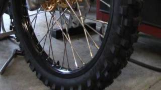 Part 53: Dirt bike build. Gaping spark plugs. YZ250F