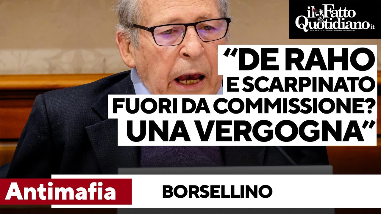 Borsellino: "Scarpinato e De Raho fuori dalla commissione antimafia? Una vergogna"