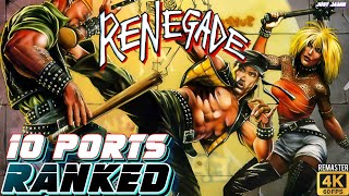 Which Version of Renegade Did I Rank No.1? (4K/60FPS) #renegade #taito #arcadegames