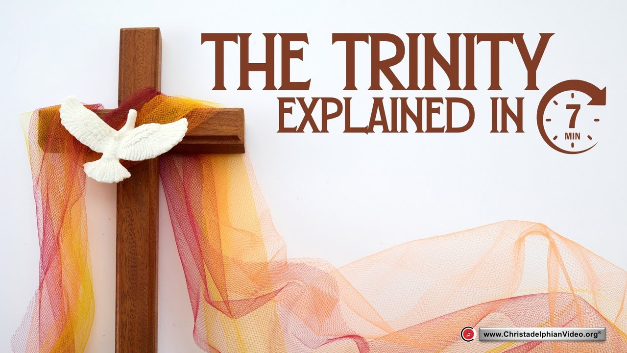 The Trinity Explained in 7 minutes.