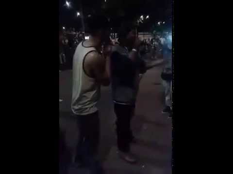 Ciborg, Andy.!nk y Suarez Batalla de gallos