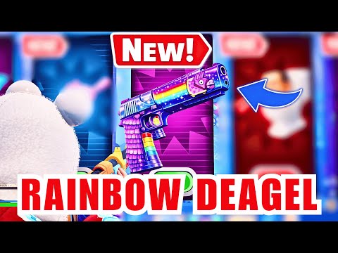 Unlock RAINBOW Deagle iN CRAZY 1V1 FFA Fortnite @hozzy #fortniteshorts #fortnite1v1
