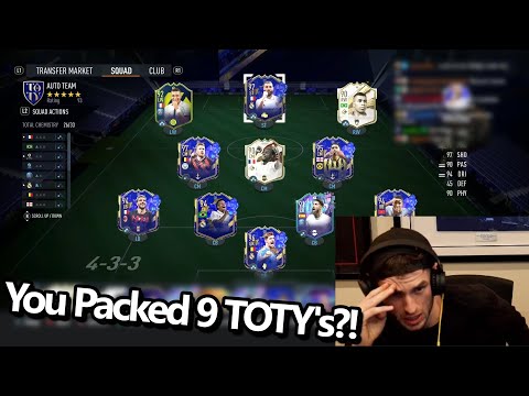 "Please Don't Tell Me You Packed All 9 TOTY's..."