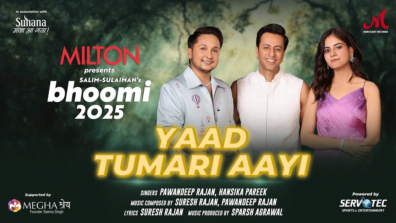 Yaad Tumari Aayi Lyrics – Bhoomi 2025 | Pawandeep Rajan, Hansika Pareek