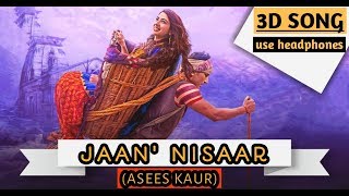 Jaan &#39;Nisaar by Asees Kaur | 3D Song #16 | Sara Ali Khan | Amit Trivedi | Chashmish Production