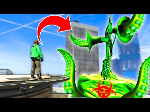 UPGRADING SIREN HEAD Into TOXIC SIREN HEAD (Gross ...) - GTA 5 Mods Funny Gameplay