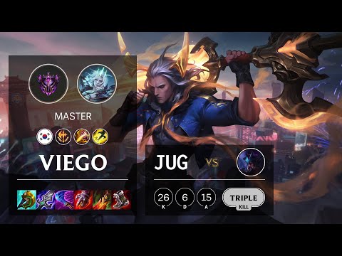 Viego Jungle vs Rek'Sai - KR Master Patch 11.21