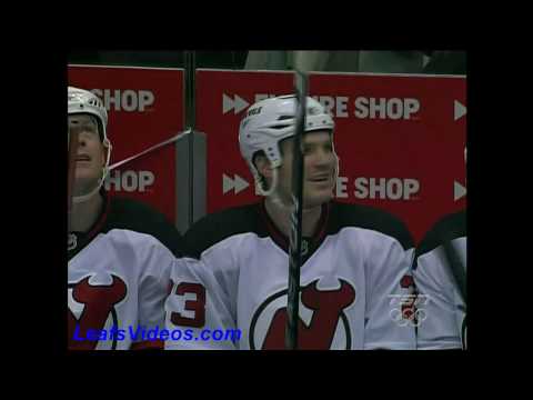 NJD 1 @ TOR 1 - David Clarkson Scores - 100318