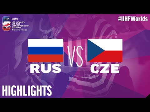 Russia vs. Czech Republic - Game Highlights - #IIHFWorlds 2019