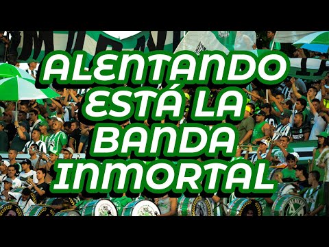 Alentando Está La Banda Inmortal - Atlético Nacional (LETRA)