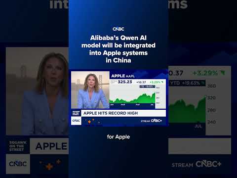 Alibaba's Qwen AI model will be integrated into Apple systems in China