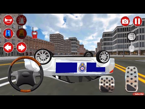Türk Polis Arabası Oyunu 3D - Real Police Car Driving - Araba Oyunu İzle - Android Gameplay FHD