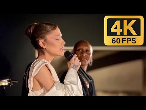 [FULL 4K] Ariana Grande, Cynthia Erivo - For Good (Live at a Gold Derby FYC event)