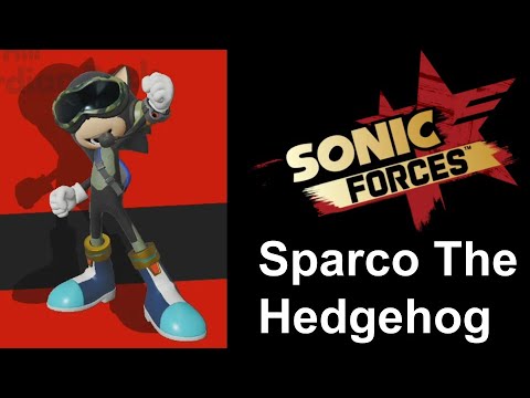 Sonic Forces - Avatar Scenes (Sparco The Hedgehog)