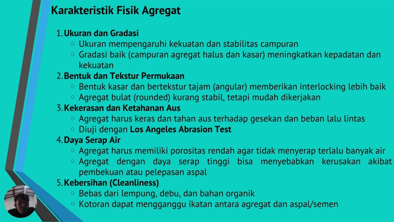 Karakteristik Agregat dalam Perkerasan Jalan Tugas 7 pptx