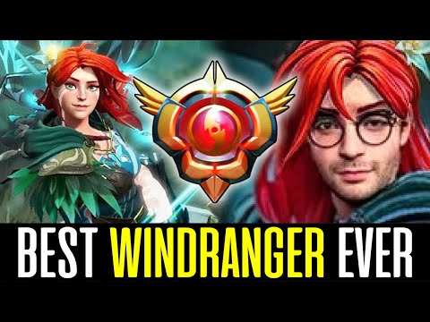 CEB Lvl 30 GrandMaster Tier WINDRANGER Carry Looks Like - SATISFYING DOTA 2