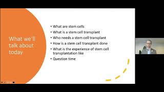 Stem Cell Transplantation: When Why and How with D