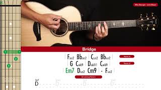 Why Georgia Guitar Cover John Mayer 🎸|Tabs + Chords|