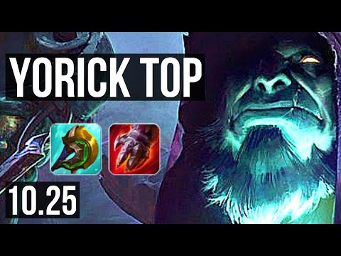 YORICK vs GRAGAS (TOP) (DEFEAT) | Rank 3 Yorick | EUW Grandmaster | v10.25