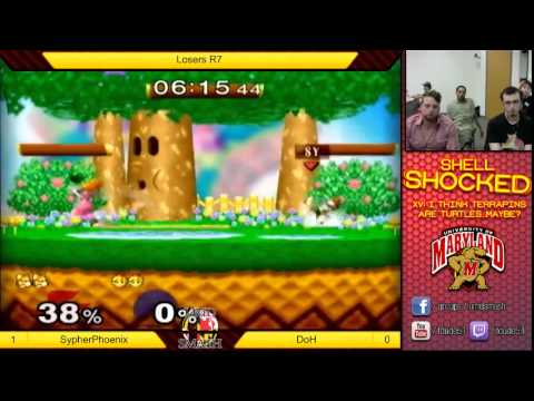 SS15 - SypherPhoenix (Fox) vs DoH (Peach) SSBM Losers R7