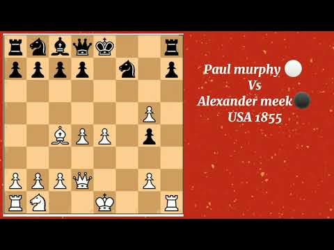 Paul murphy vs Alexander meek,, USA 1855