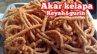 Download lagu Cara membuat kue akar kelapa renyah || anti gagal mp3