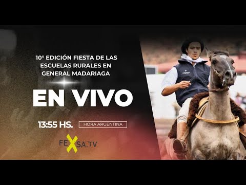 10º Fiesta de las Escuelas Rurales en General Madariaga, Buenos Aires