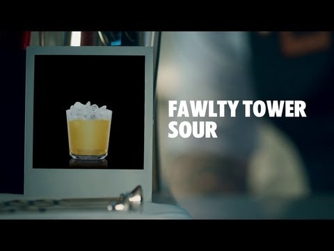FAWLTY TOWER SOUR DRINK RECIPE - HOW TO MIX