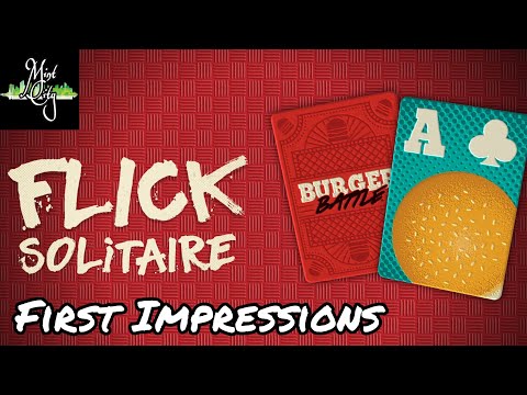 Flick Solitaire First Impressions! (iOS & Android) - YouTube