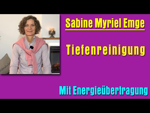 💜Tiefenreinigung 💜für DICH | Sabine Myriel Emge
